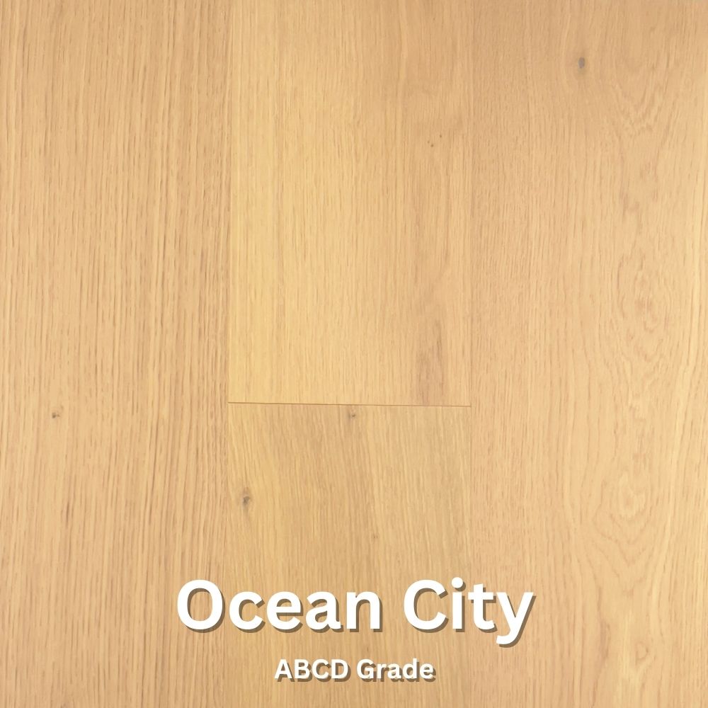 Floorest - 7 1/2 X 3/4 - White Oak "Ocean City" - Engineered Hardwood ABCD Grade - 23.81 Sf/B